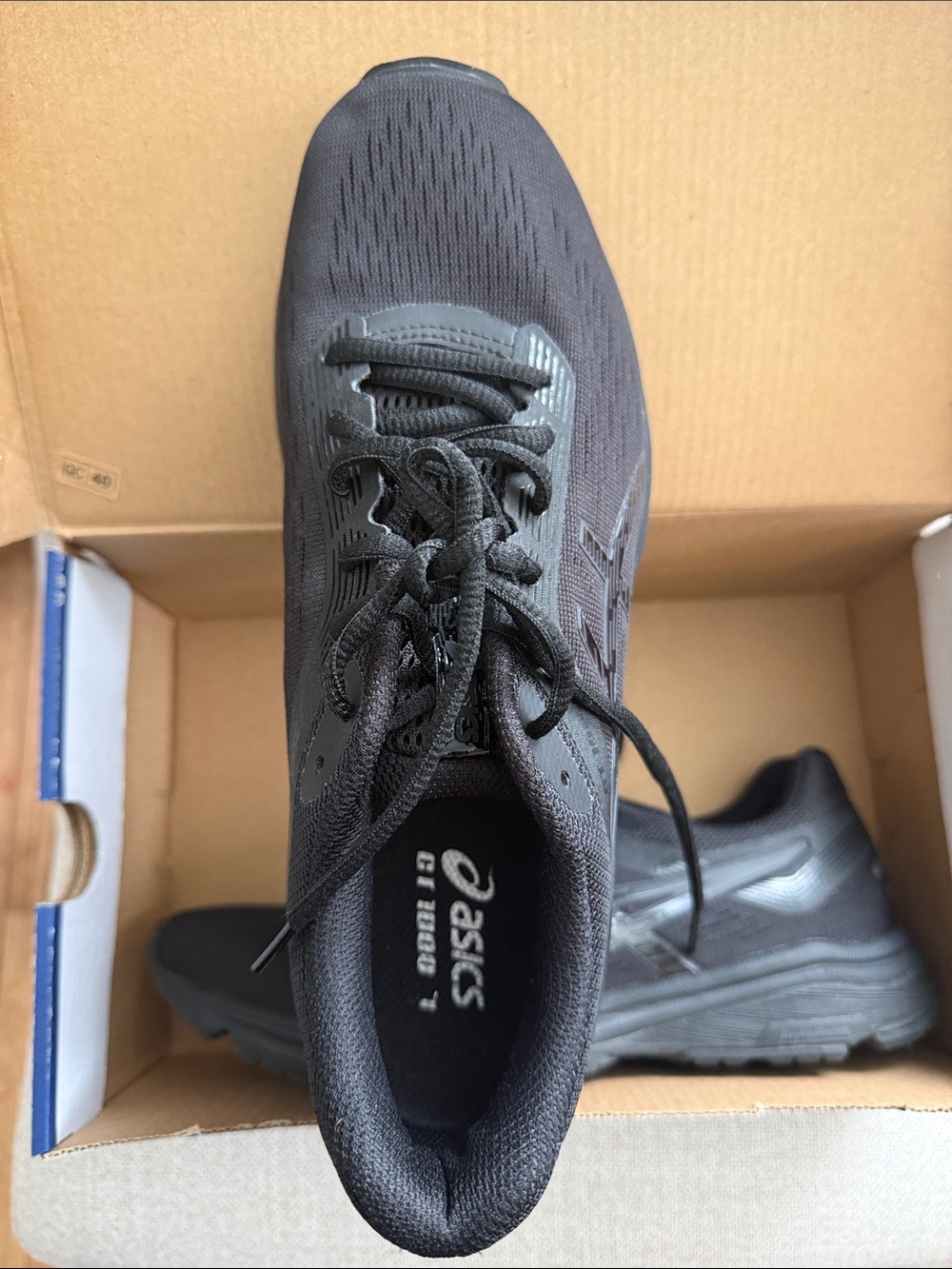 ASICS  Black GT-1000 7 Shoe Box with Branding - Picture 4 of 6